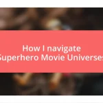 How I navigate Superhero Movie Universes